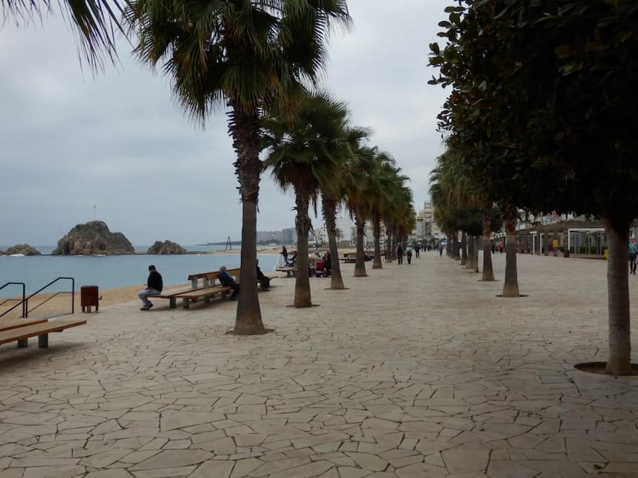 Apartamento Blanes Playa Eksteriør billede