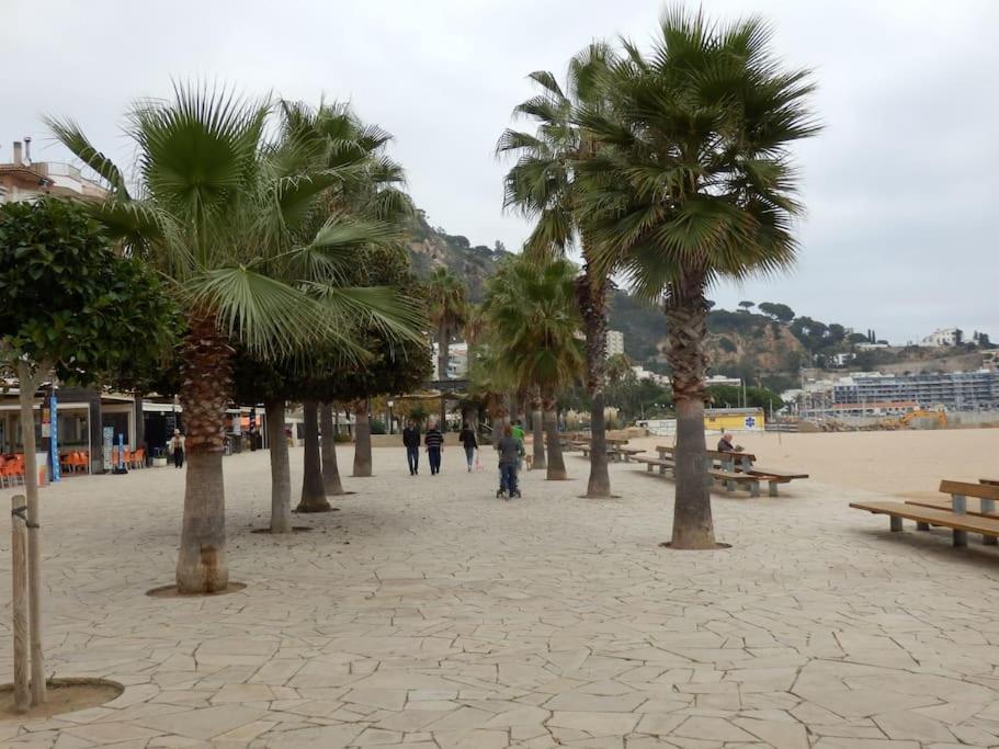Apartamento Blanes Playa Eksteriør billede