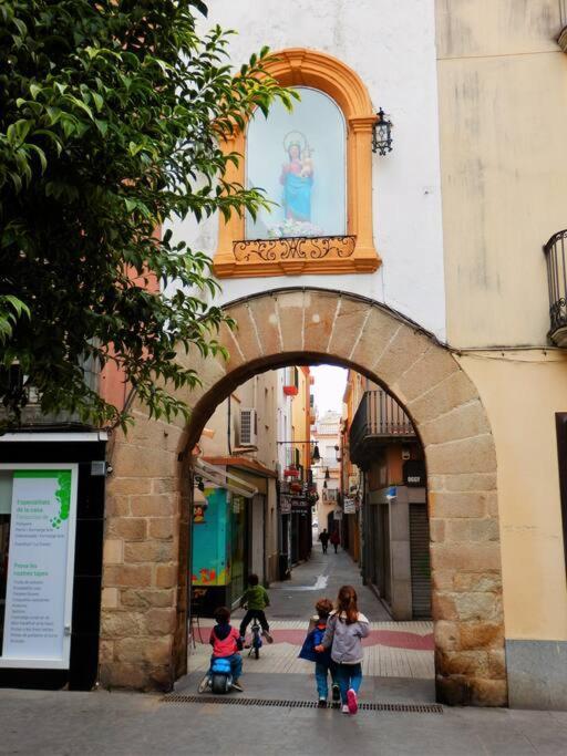 Apartamento Blanes Playa Eksteriør billede