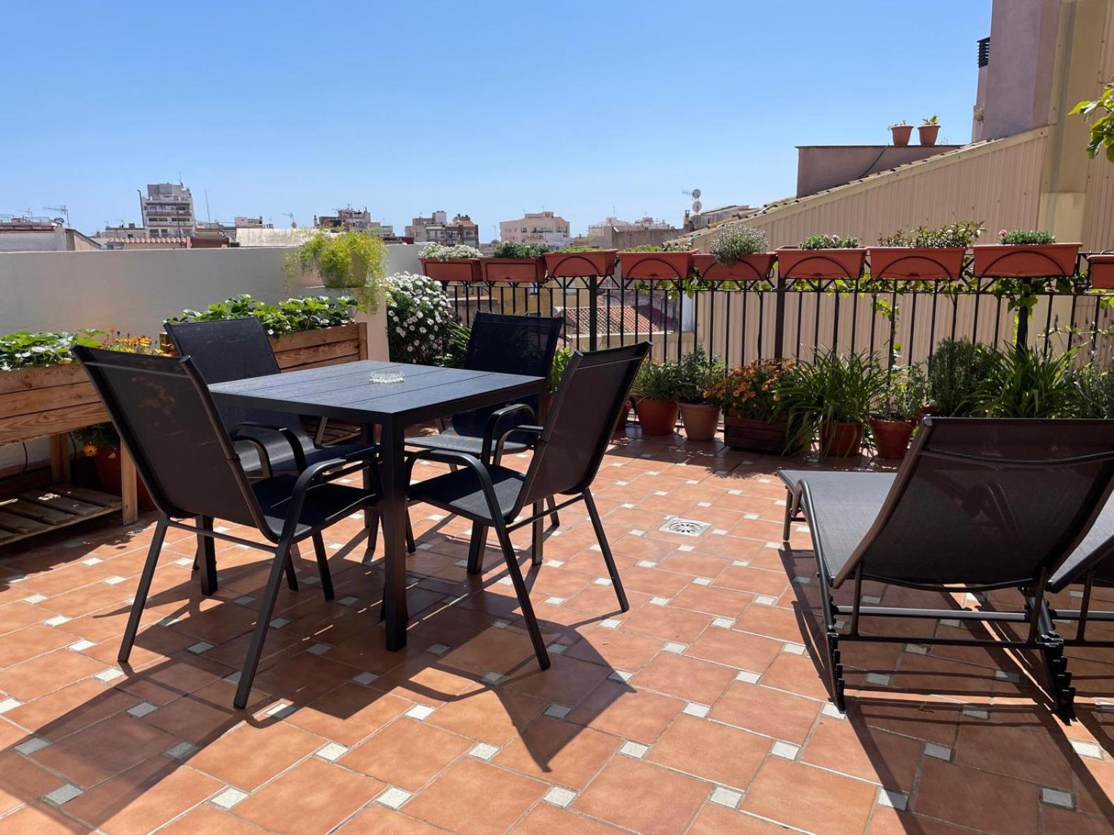 Apartamento Blanes Playa Eksteriør billede