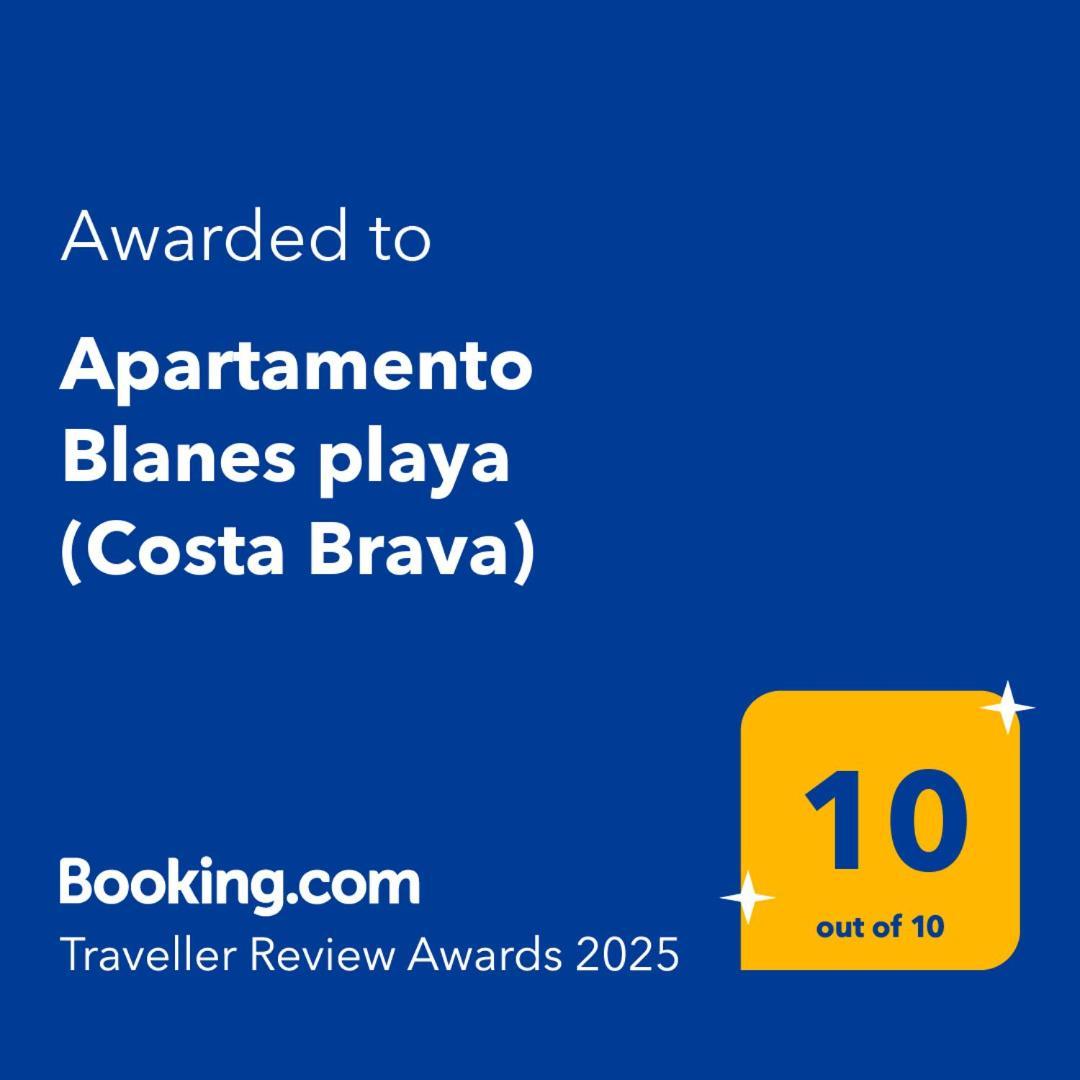 Apartamento Blanes Playa Eksteriør billede